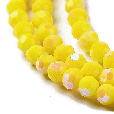 Opaque Glass Beads Strands EGLA-A035-P3mm-L04-1