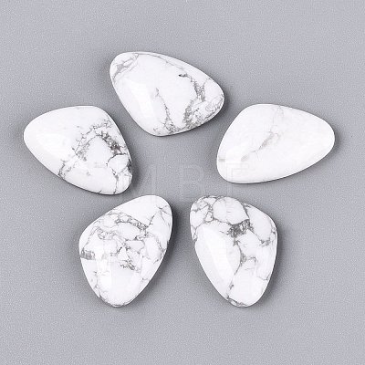 Synthetic Howlite Cabochons G-Q601-33-1