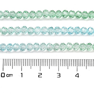Transparent Painted Glass Beads Strands LS-DGLA-A034-T3mm-A16-1
