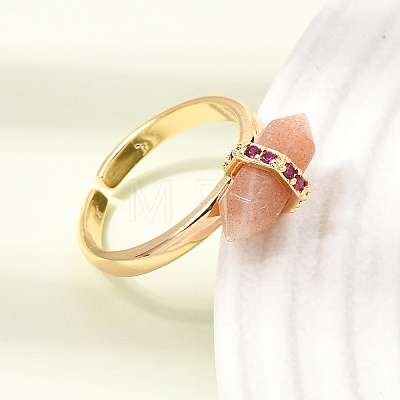 Natural Moonstone Cuff Rings GG-CBA0B5A-03G-06-1
