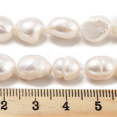 Natural Cultured Freshwater Pearl Beads Strands PEAR-P062-30B-1