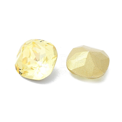 Faceted Glass Rhinestone Cabochons GGLA-C032-02A-1