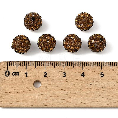 Pave Disco Ball Beads RB-H258-10MM-220-1