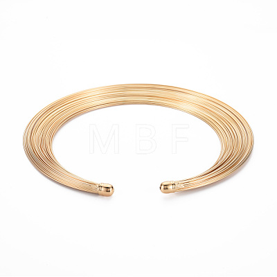 Electrophoresis Carbon Steel Multi-layer Wire Jewelry Set SJEW-S044-03-1