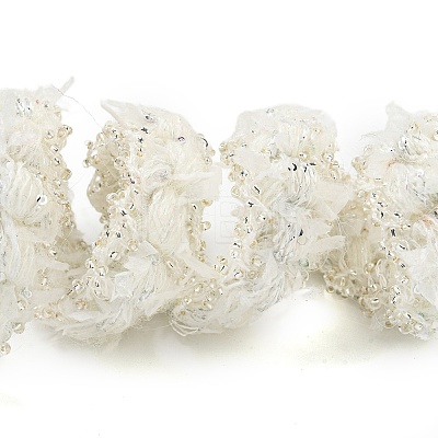 Polyester Crochet Lace Trim OCOR-Q058-32-1
