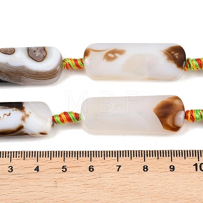Natural Agate Beads Strands G-H342-B03-01A-1