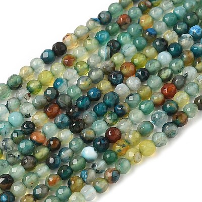 Natural Agate Beads Strands G-H302-A01-08-1