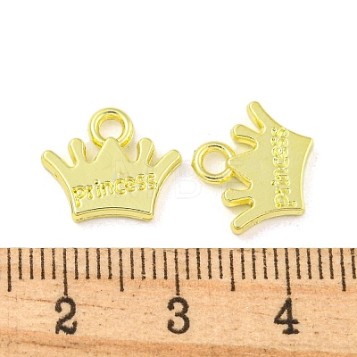 Rack Plating Alloy Pendants FIND-M022-07G-1