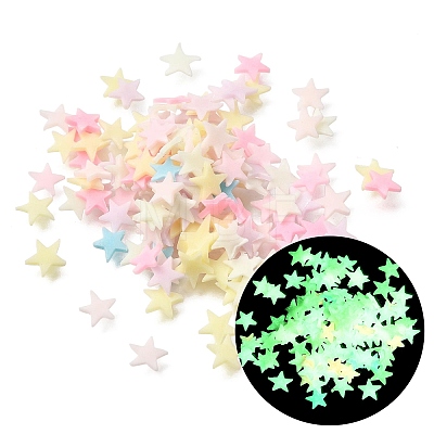 Luminous Handmade Polymer Clay Cabochons PY-CBA5A20-20-1