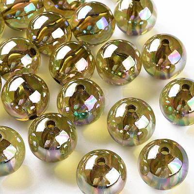 Transparent Acrylic Beads MACR-S370-B20-737-1