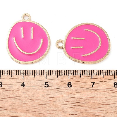 Alloy Enamel Pendants PALLOY-S192-03G-04-1