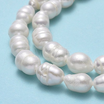 Natural Cultured Freshwater Pearl Beads Strands PEAR-J006-19A-01-1