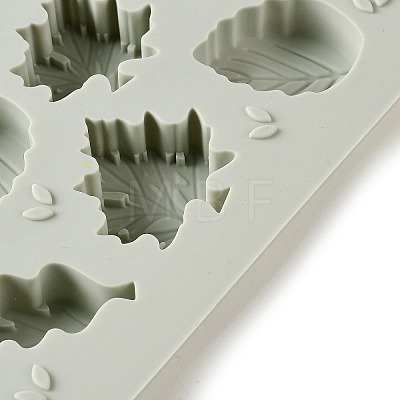 Leaf Cake DIY Food Grade Silicone Mold DIY-K075-10-1
