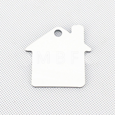 Sublimation Double-Sided Blank MDF Keychains ZXFQ-PW0001-055-1
