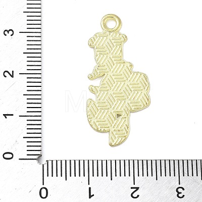 Alloy Enamel Pendants ENAM-P258-04F-G-1