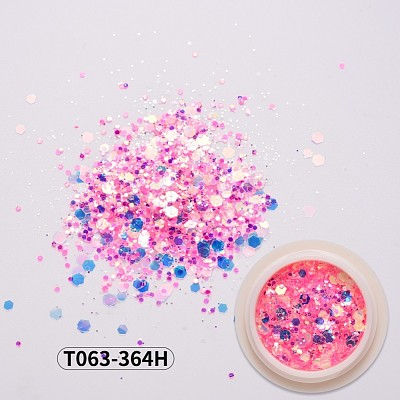 Shiny Nail Art Glitter Flakes MRMJ-T063-364H-1