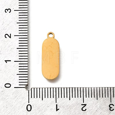 304 Stainless Steel Pendants STAS-Q348-04B-G-1