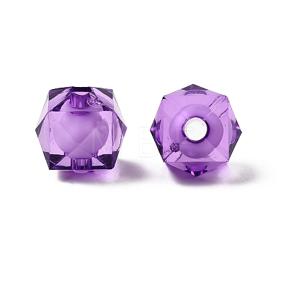 Transparent Acrylic Beads TACR-S112-10mm-10-1