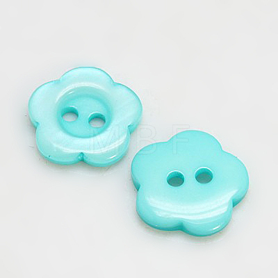 Resin Buttons X-RESI-D031-11mm-M-1