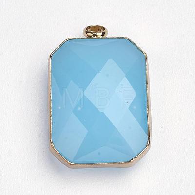 Glass Pendants GLAA-E025-05-1