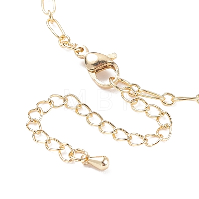 Brass Cable Chain Jewelry Set SJEW-JS01229-1