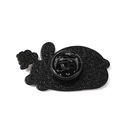 Bank Beaver with Word Poo Enamel Pins JEWB-K019-02D-EB-1