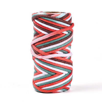 Segment Dyed Polycotton Macrame Cord OCOR-T017-03I-1