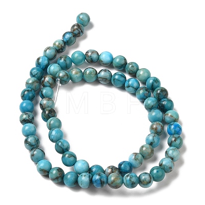 Natural Dyed White Jade Beads Strands G-M402-C02-02-1