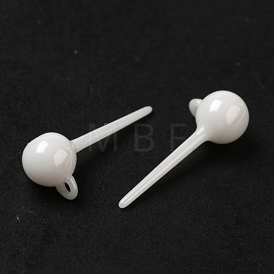 Hypoallergenic Bioceramics Zirconia Ceramic Ear Hooks EJEW-F340-12-1