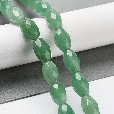 Natural Green Aventurine Beads Strands G-P520-C12-01-1