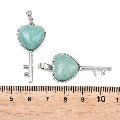 Natural Amazonite Pendants G-A315-04D-P-1