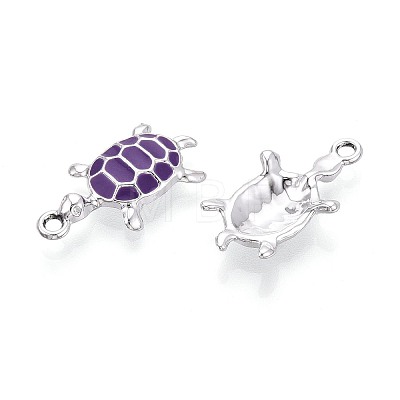 Alloy Enamel Pendants PALLOY-T092-26P-1