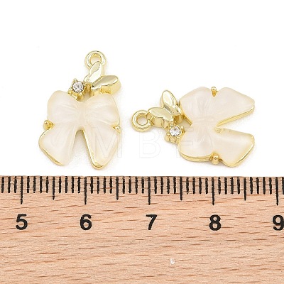 Alloy Crystal Rhinestone Pendants AL-CBA8C77-01E-G-1