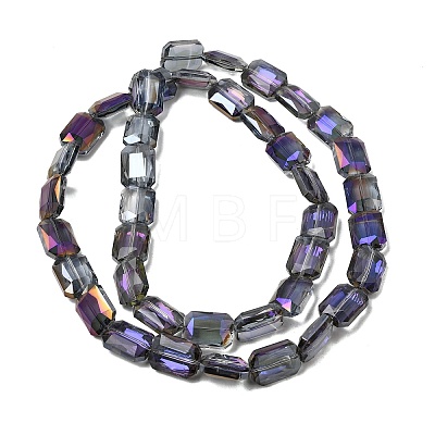 Electroplated Glass Beads EGLA-H002-A-15-1