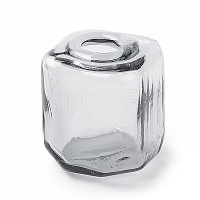 Handmade Blown Glass Bottles LS-GLAA-B005-02H-1