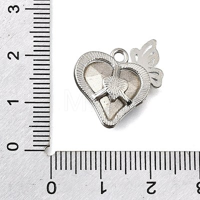 Alloy Glass Pendants FIND-E049-06P-1