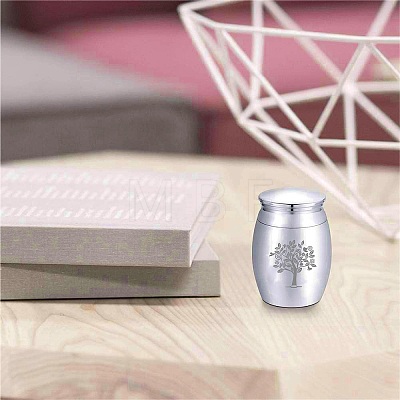 Alloy Cremation Urn Kit AJEW-CN0001-10M-1