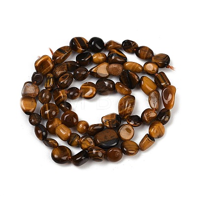 Natural Tiger Eye Beads Strands G-Q060-D08-1