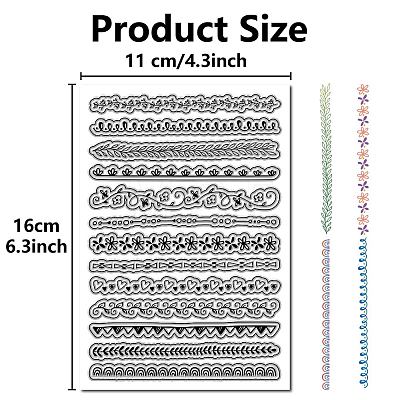 Custom PVC Plastic Clear Stamps DIY-WH0439-0342-1