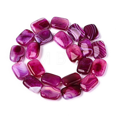 Natural Agate Beads Strands G-N356-03A-15-1