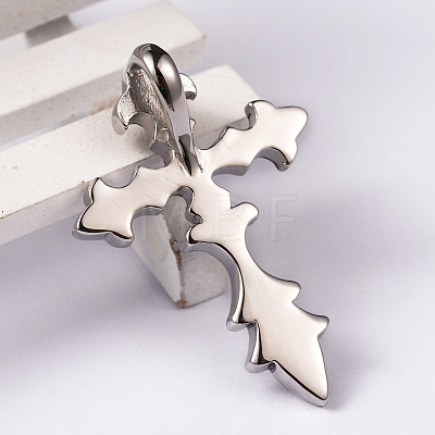 304 Stainless Steel Pendants STAS-K028-P-1