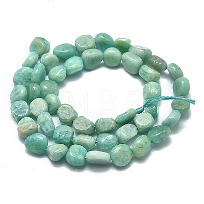 Natural Amazonite Beads Strands G-O186-B-08-A-1