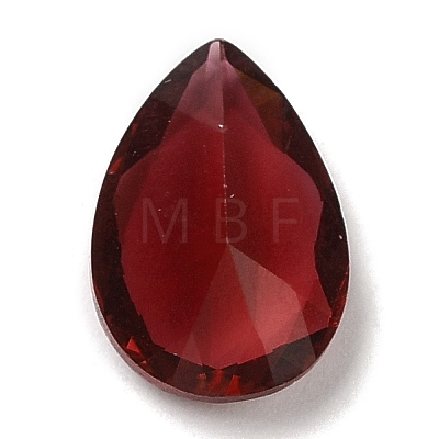 Pointed Back Glass Rhinestone Cabochons GLAA-B012-32C-1