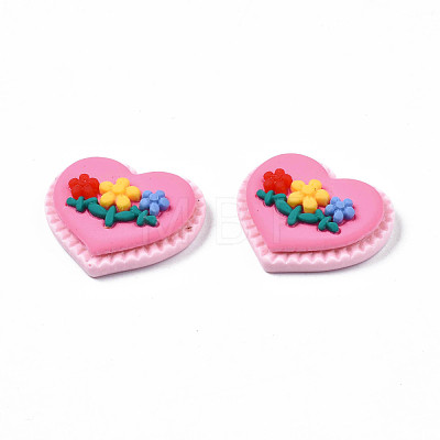 Opaque Resin Cabochons CRES-S308-037-1