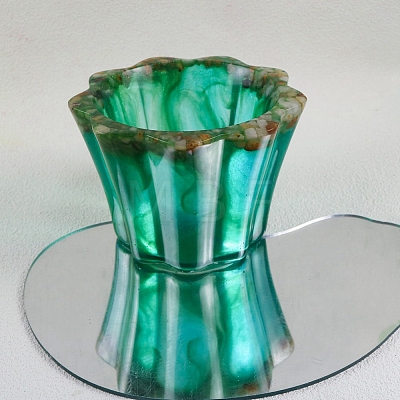 Wavy Vase DIY Food Grade Silicone Molds PW-WG15024-01-1