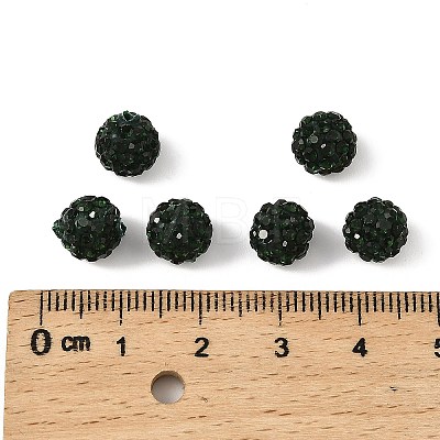 Pave Disco Ball Beads RB-H258-8MM-205-1