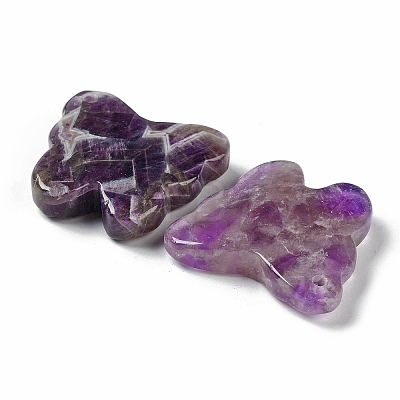 Natural Amethyst Pendants G-D087-01F-1