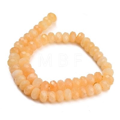 Faceted Dyed Natural White Jade Beads Strands GG-CBAE966-01B-E-1