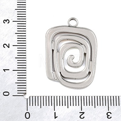 Stainless Steel+Enamel Pendants SA-CBAA487-43P-1