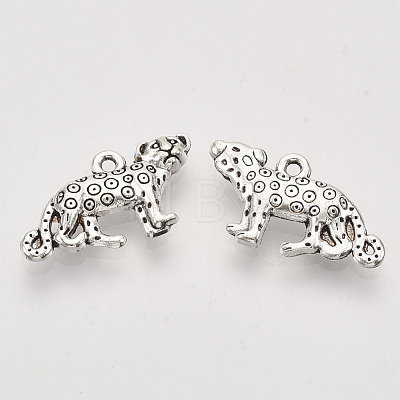 Tibetan Style Alloy Pendants X-TIBEP-T009-28AS-RS-1